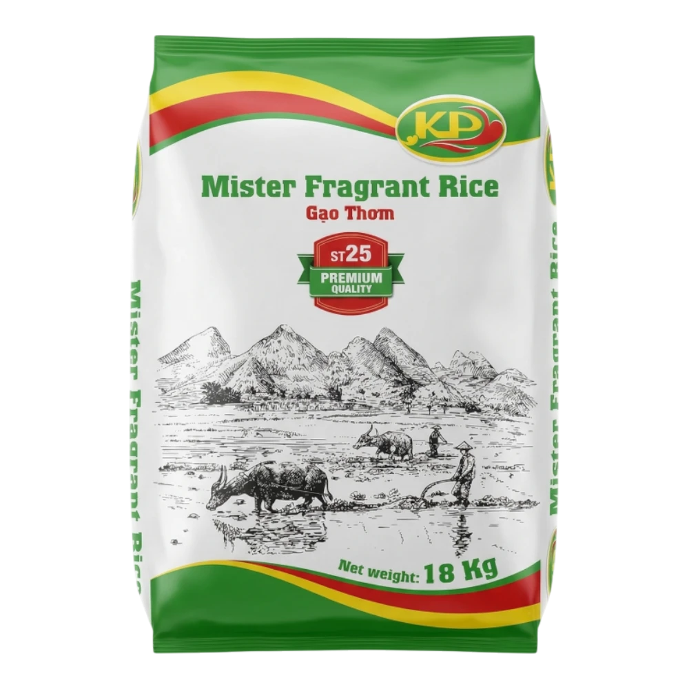 Kim Phi Asia Food – Rice ST25 (Gạo ST25) 18kg
