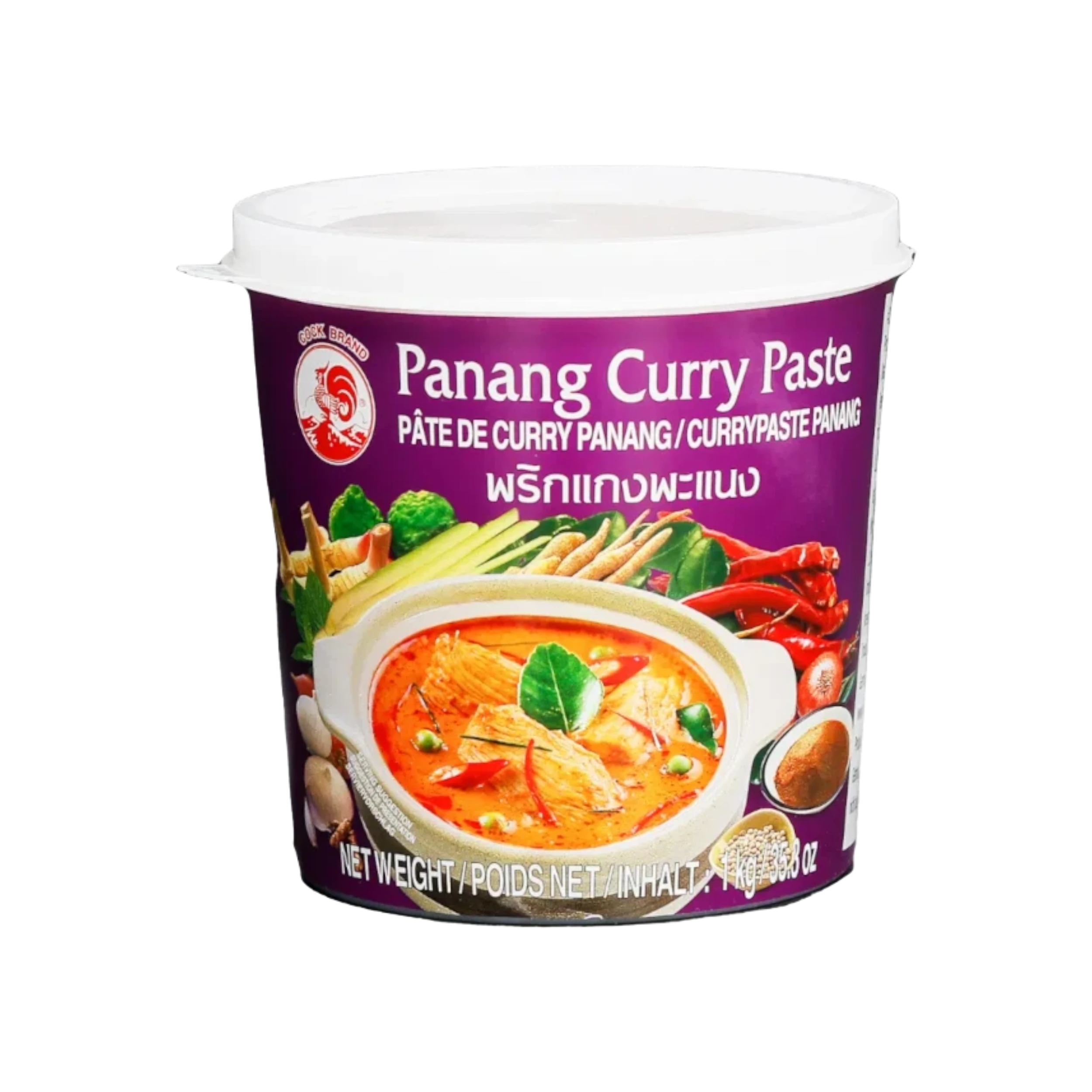 Cock Brand – Panang Currypaste (Cà Ri Panang) 1kg