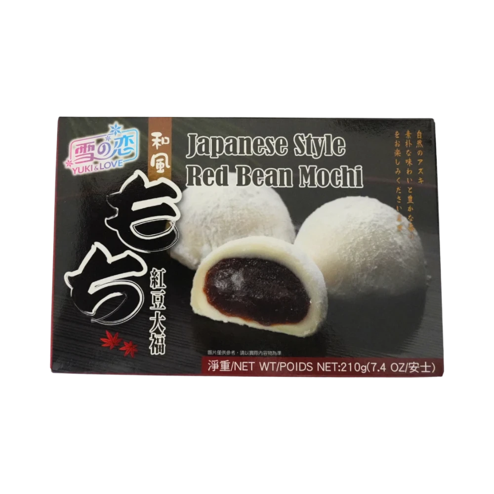 Yuki Love – Mochi Rote Bohne (Bánh Mochi Đậu Đỏ) 210g