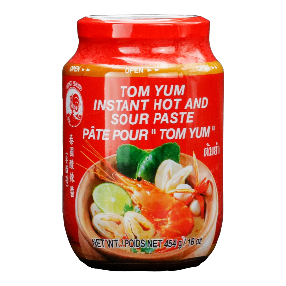 Cock Brand – Tom Yum Paste sauer-scharf (Gia Vị Lẩu Tom Yum) 454g
