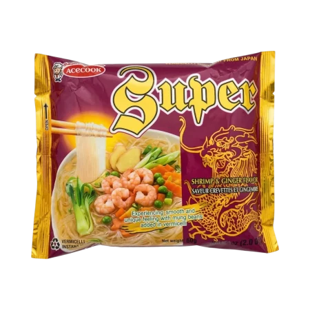 Acecook – Instant-Glasnudelsuppe Schweinefleischgeschmack (Miến Ăn Liền Vị Heo) 12x57g