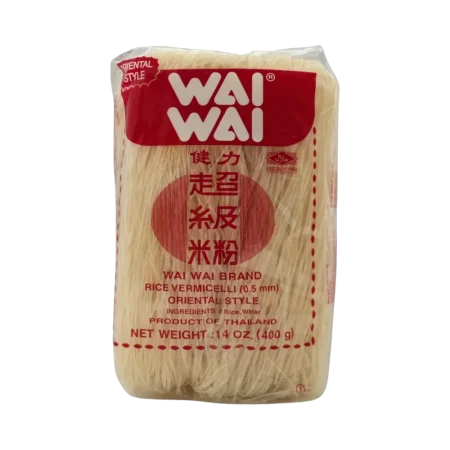 Wai Wai – Reisvermicelli 0,5 mm (Bún Khô 0,5 mm) 400g