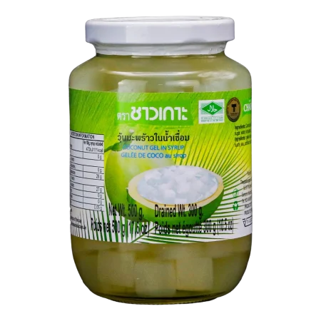 Chaokoh – Kokosgel in Sirup (Thạch Dừa Ngâm Đường) 500g