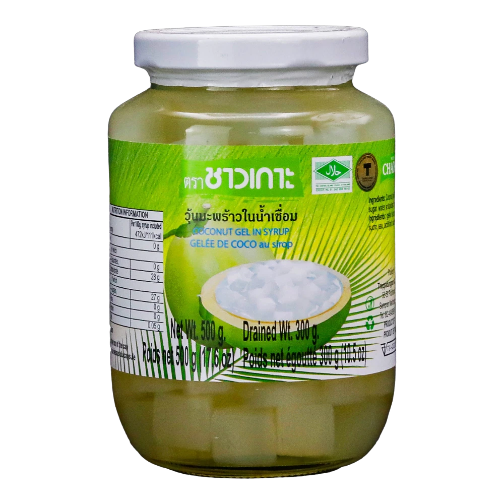 Chaokoh – Kokosgel in Sirup (Thạch Dừa Ngâm Đường) 500g