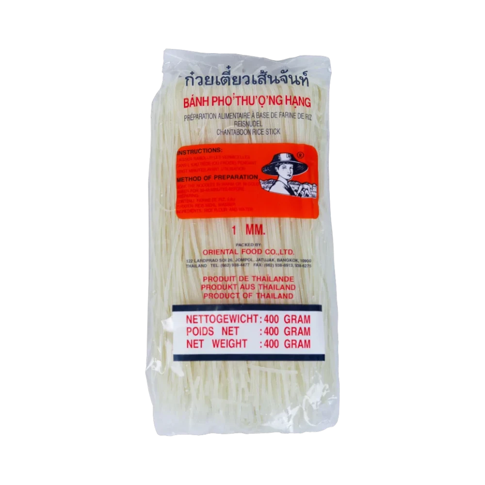 Farmer – Reisbandnudeln 1 mm (Phở Khô 1 mm) 400g