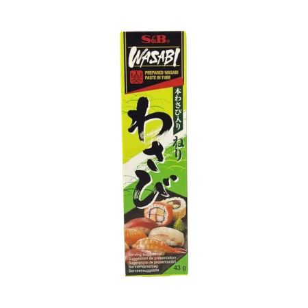 S&B – Wasabi-Paste (Mù Tạt Wasabi) 43g