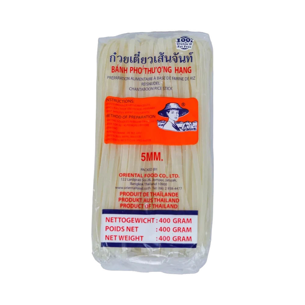 Farmer – Reisbandnudeln 5 mm (Phở Khô 5 mm) 400g