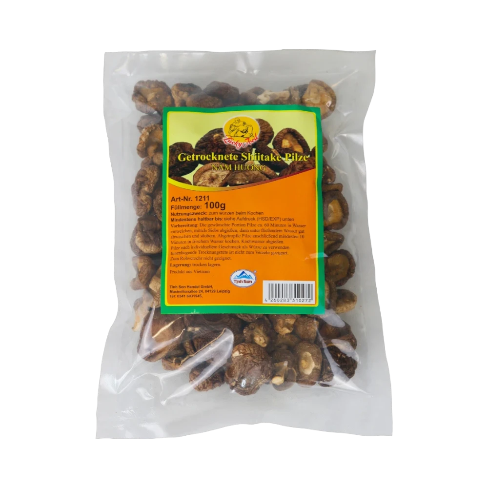 Lucky Food – Dried Shiitake Mushrooms (Nấm Hương Khô) 100g