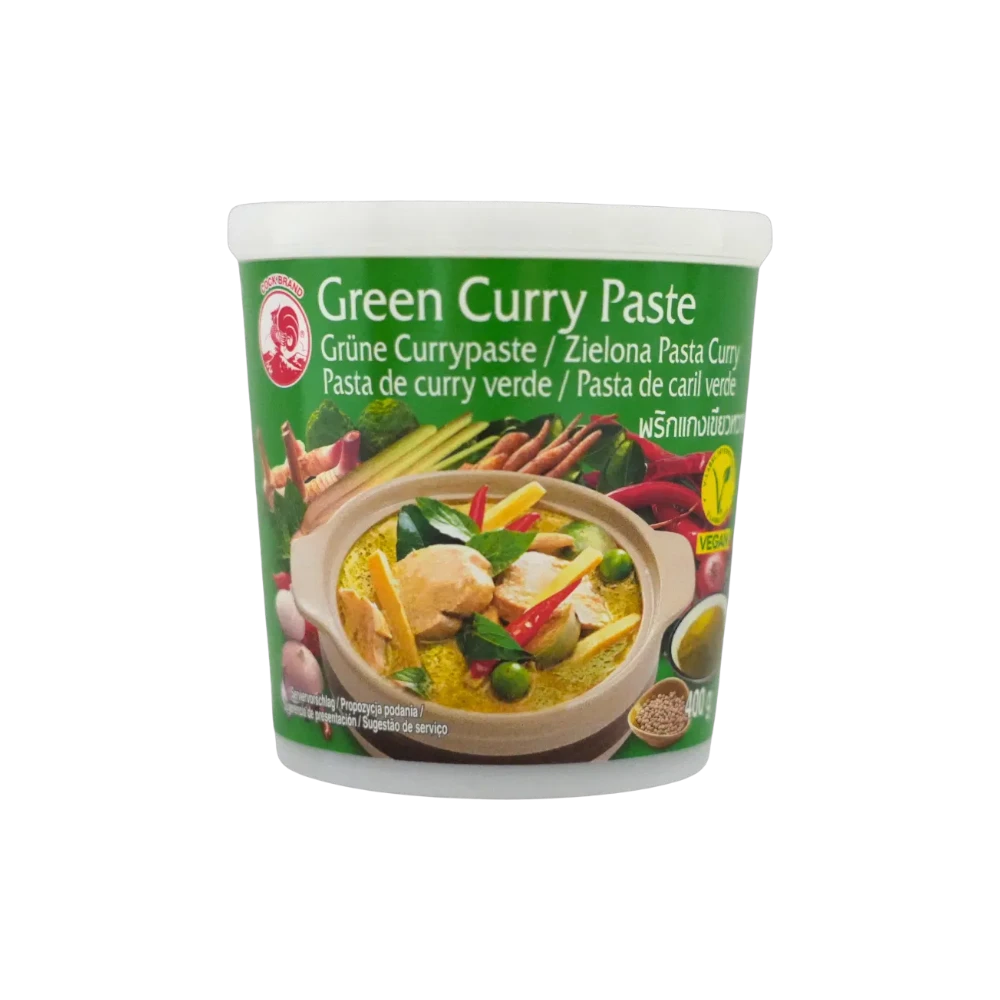 Cock Brand – Green Curry Paste (Cà Ri Xanh) 400g