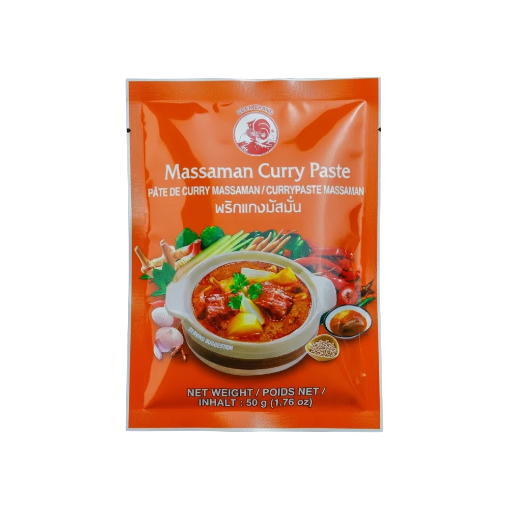 Cock Brand – Massaman Curry Paste (Cà Ri Massaman) 50g