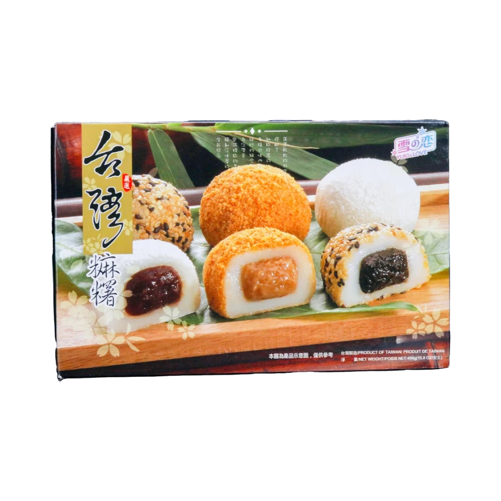 Yuki Love – Mochi-Sortiment (Bánh Mochi Tổng Hợp) 450g