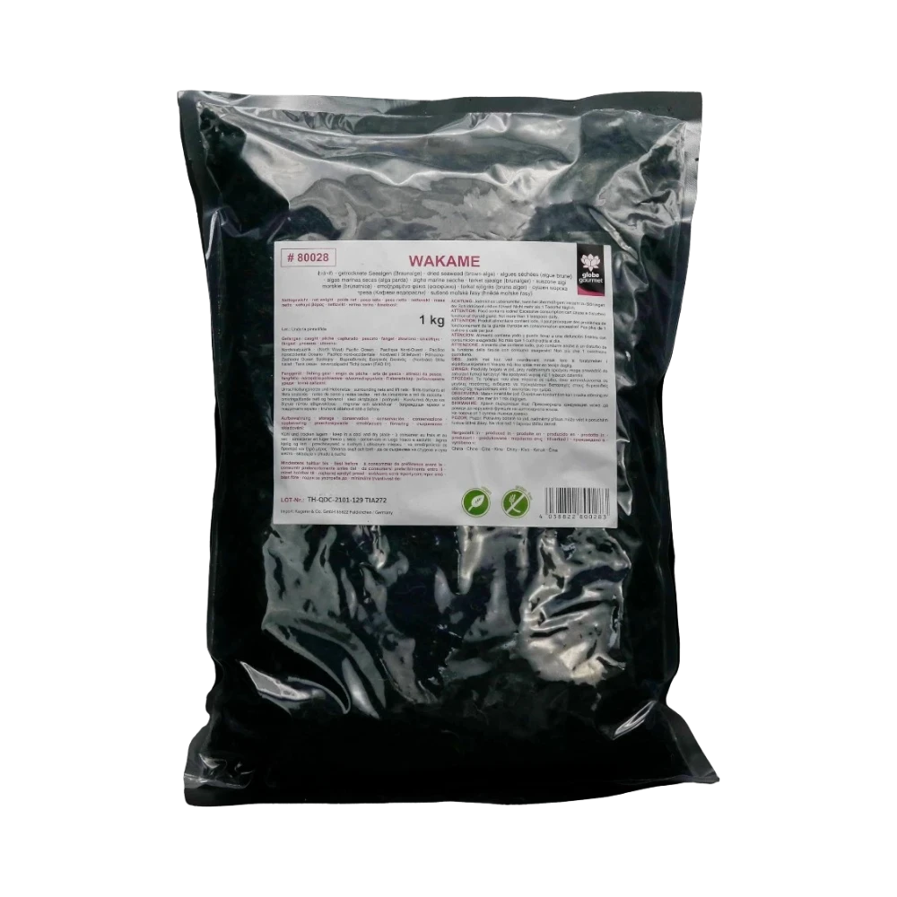 Globe Gourmet – Getrockneter Wakame-Seetang (Rong Biển Wakame Khô) 1kg