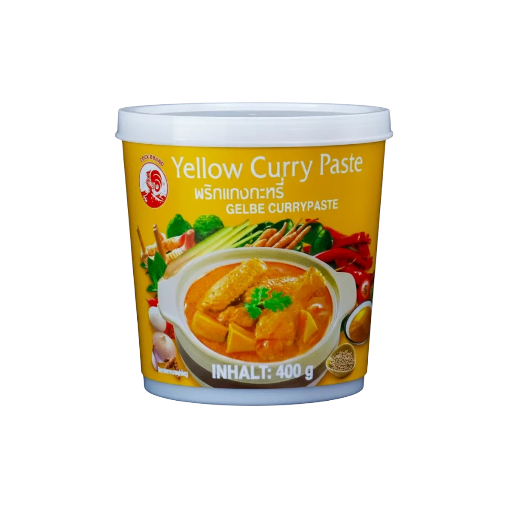 Cock Brand – Yellow Curry Paste (Cà Ri Vàng) 400g