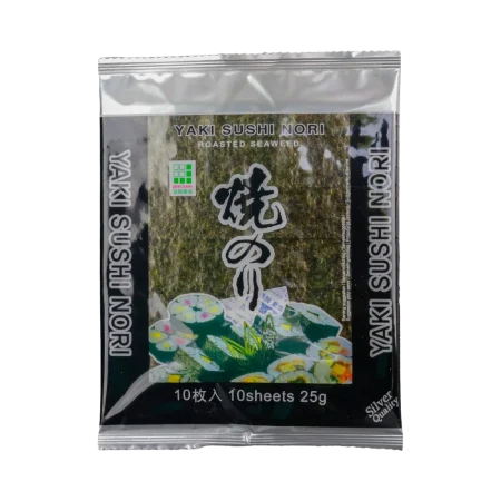 JH Foods – Yaki Sushi Nori Silber-Qualität (Rong Biển Sushi Bạc) 25g