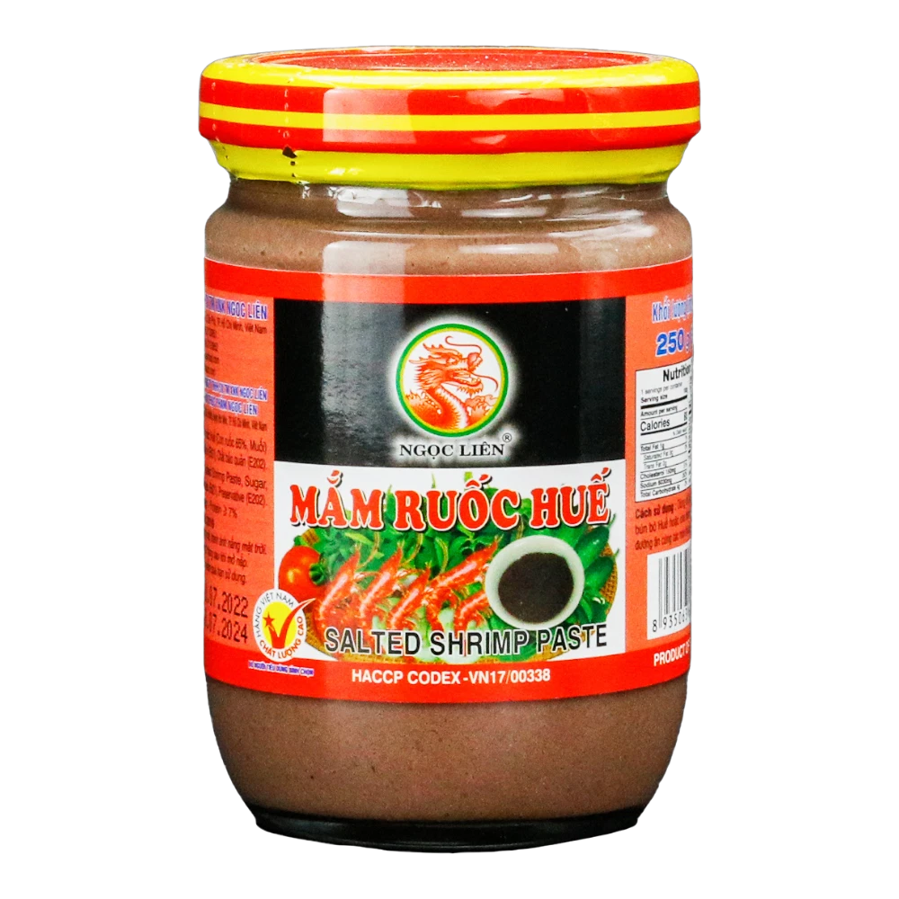Ngoc Lien – Gesalzene Garnelenpaste (Mắm Ruốc Huế) 250g