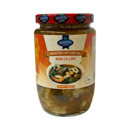 Minh Ha Foods – Fermented Cá Linh Fish (Mắm Cá Linh) 430g
