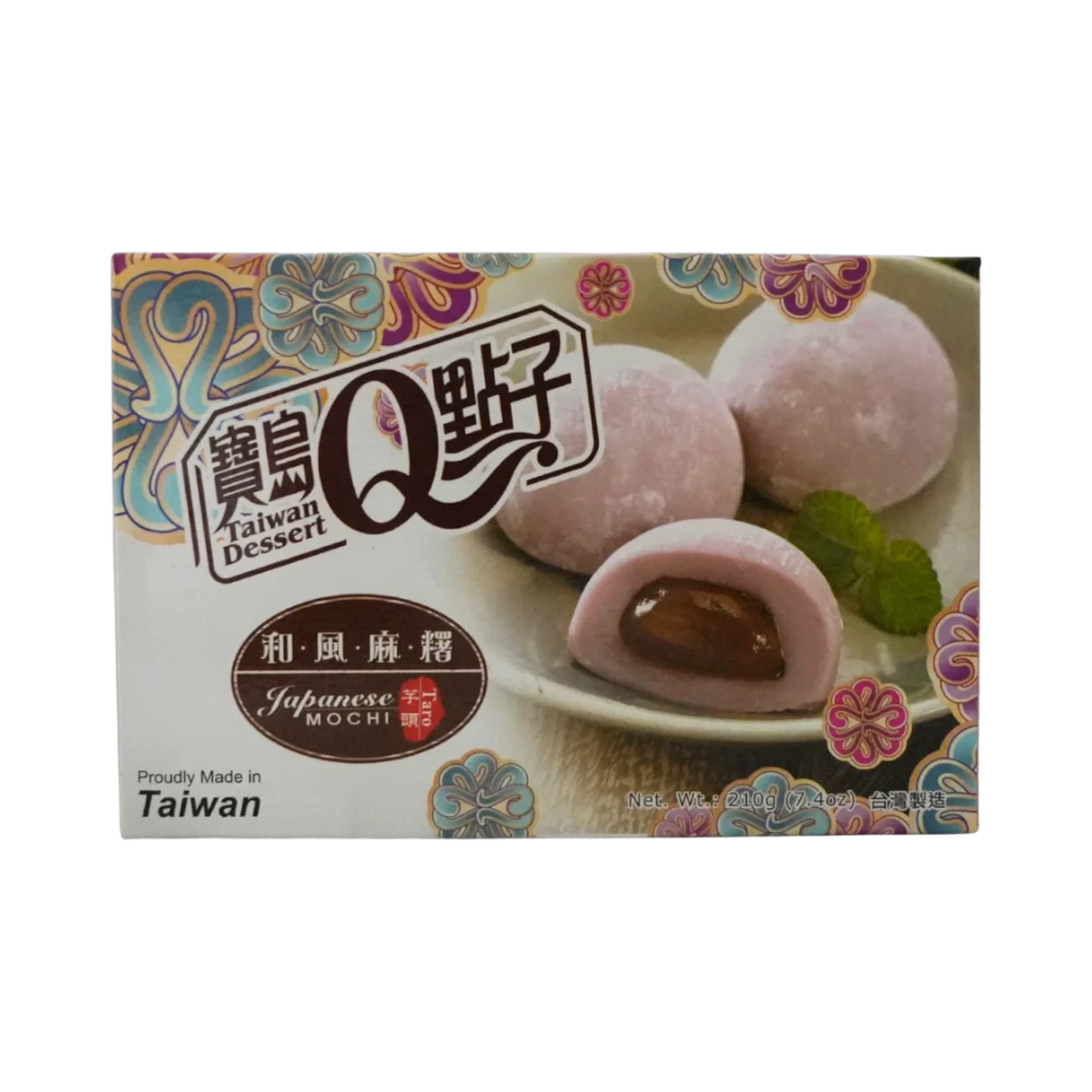 Taiwan Dessert Q – Mochi Taro (Bánh Mochi Khoai Môn) 210g