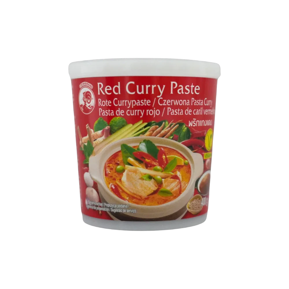 Cock Brand – Red Curry Paste (Cà Ri Đỏ) 400g