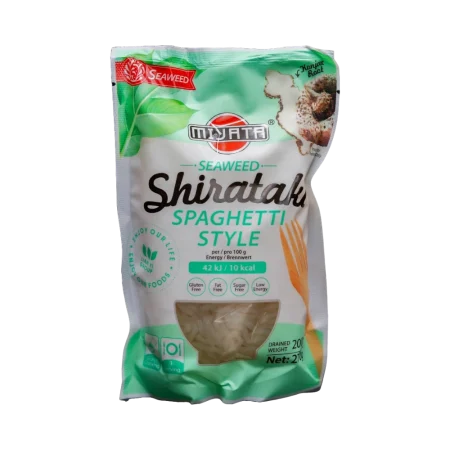 Miyata – Shirataki-Nudeln Seetang Spaghetti-Art (Mì Shirataki Rong Biển) 270g