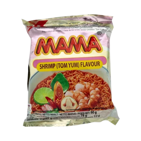 MAMA – Instantnudeln Tom Yum Shrimp (Mì Ăn Liền Vị Tom Yum) 90g