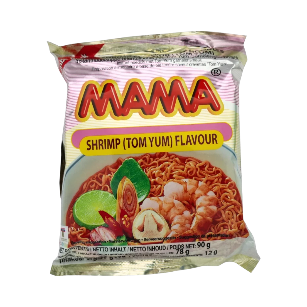 MAMA – Instantnudeln Tom Yum Shrimp (Mì Ăn Liền Vị Tom Yum) 90g