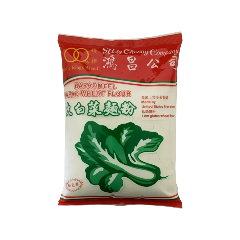 Double Rings – Bapao Weizenmehl (Bột Mì Làm Bánh Bao) 1kg