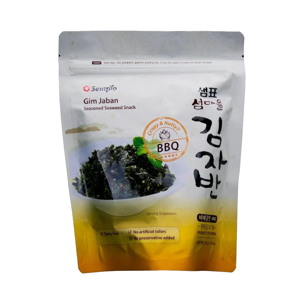 Sempio – Gewürzter Seetang-Snack BBQ (Rong Biển Tẩm Vị BBQ) 50g