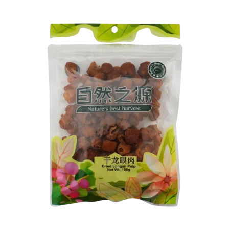 Nature's Best Harvest – Getrocknetes Longanfleisch (Nhãn Nhục) 150g