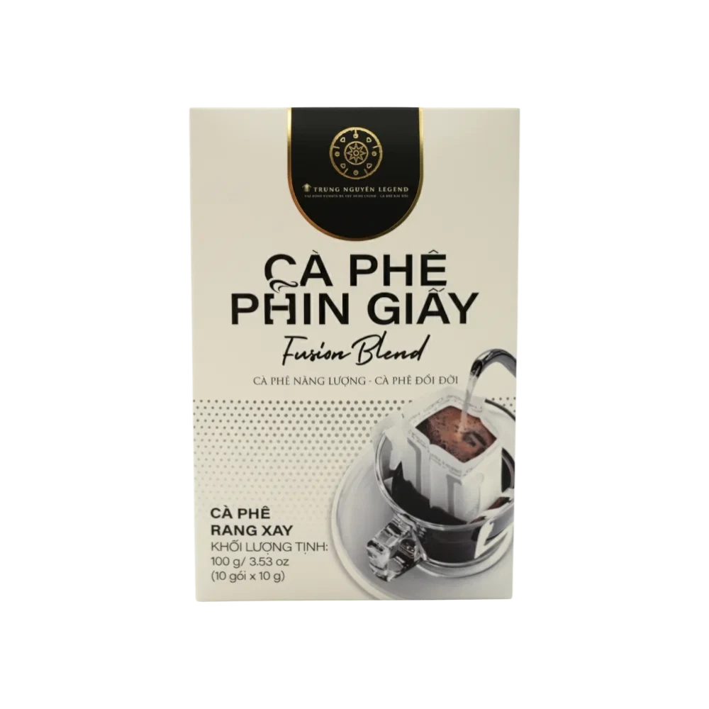 Trung Nguyen – Filter Coffee Fusion Blend (Cà Phê Phin Giấy Fusion Blend) 100g