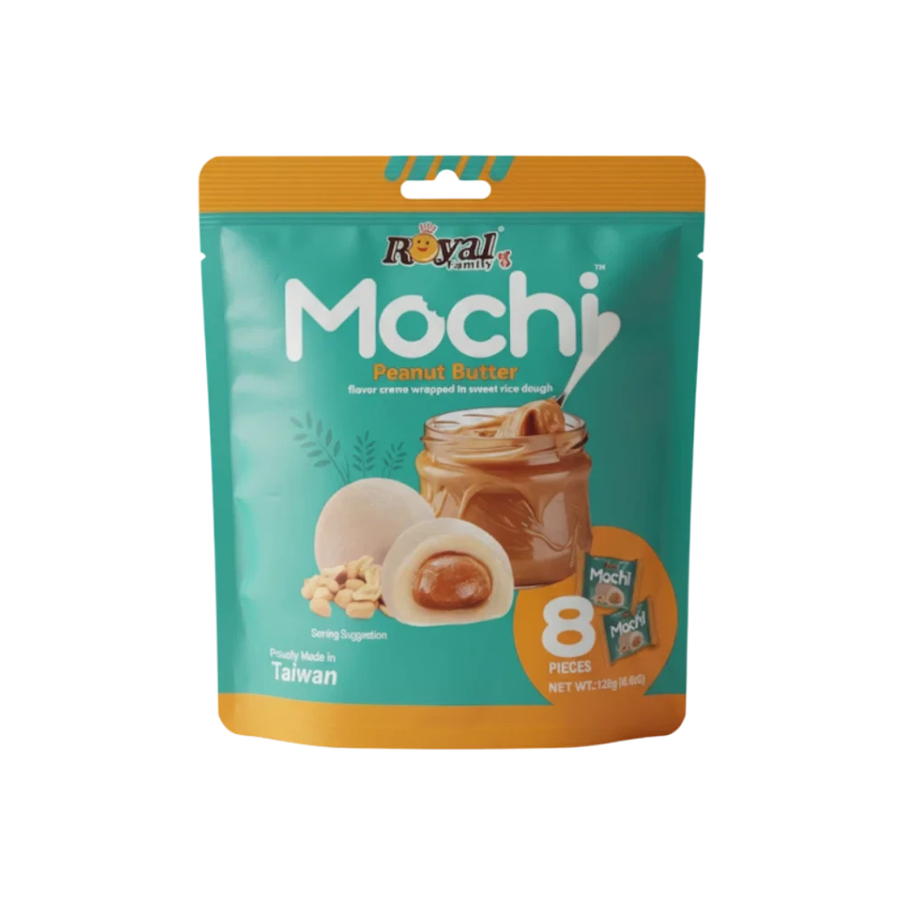 Royal Family – Mochi Peanut Butter (Bánh Mochi Bơ Đậu Phộng) 120g