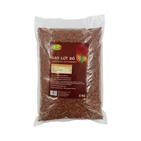 Kim Phi Asia Food – Red Brown Rice (Gạo Lứt Đỏ) 5kg