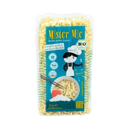 Misses & Mister Mie – Organic Ramen Noodles (Mì Ramen Hữu Cơ) 250g