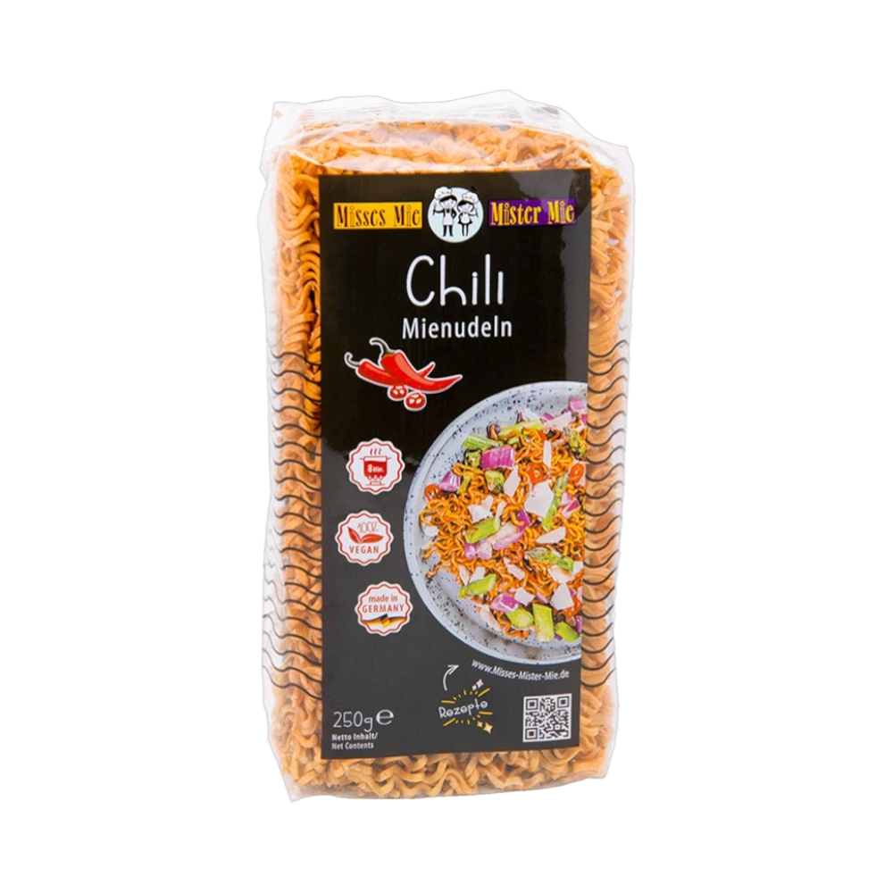 Misses & Mister Mie – Chili Mie Noodles (Mì Ớt) 250g