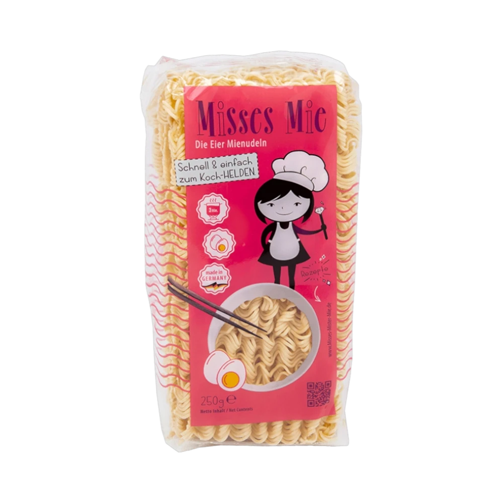 Misses & Mister Mie – Eier Mienudeln (Mì Trứng) 250g