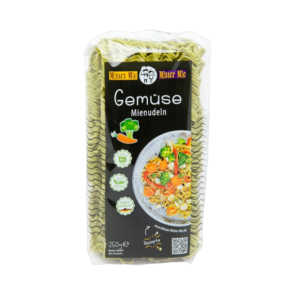 Misses & Mister Mie – Gemüse Mienudeln (Mì Rau Củ) 250g