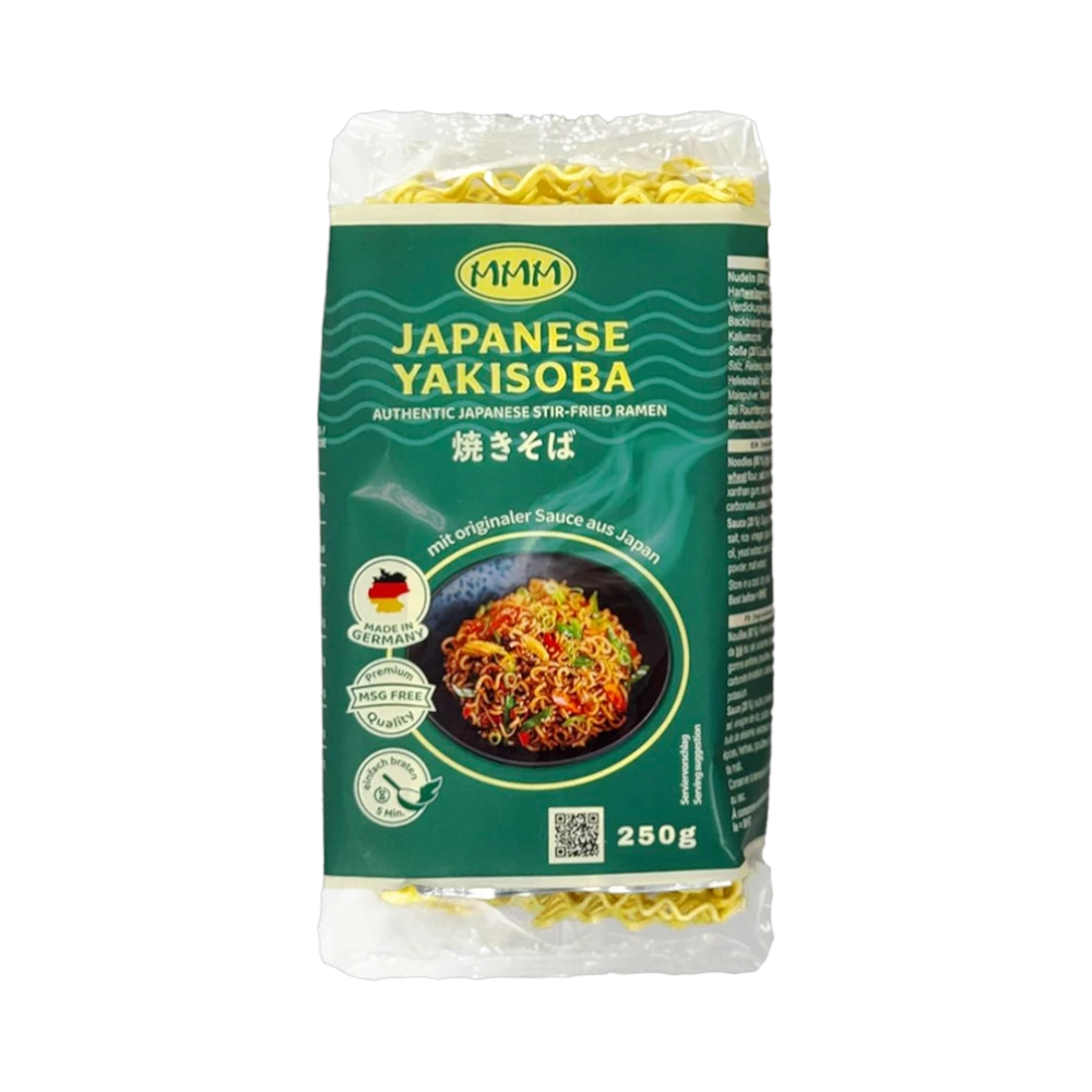 MMM – Japanese Yakisoba Noodles with Sauce (Mì Yakisoba Kèm Sốt) 250g