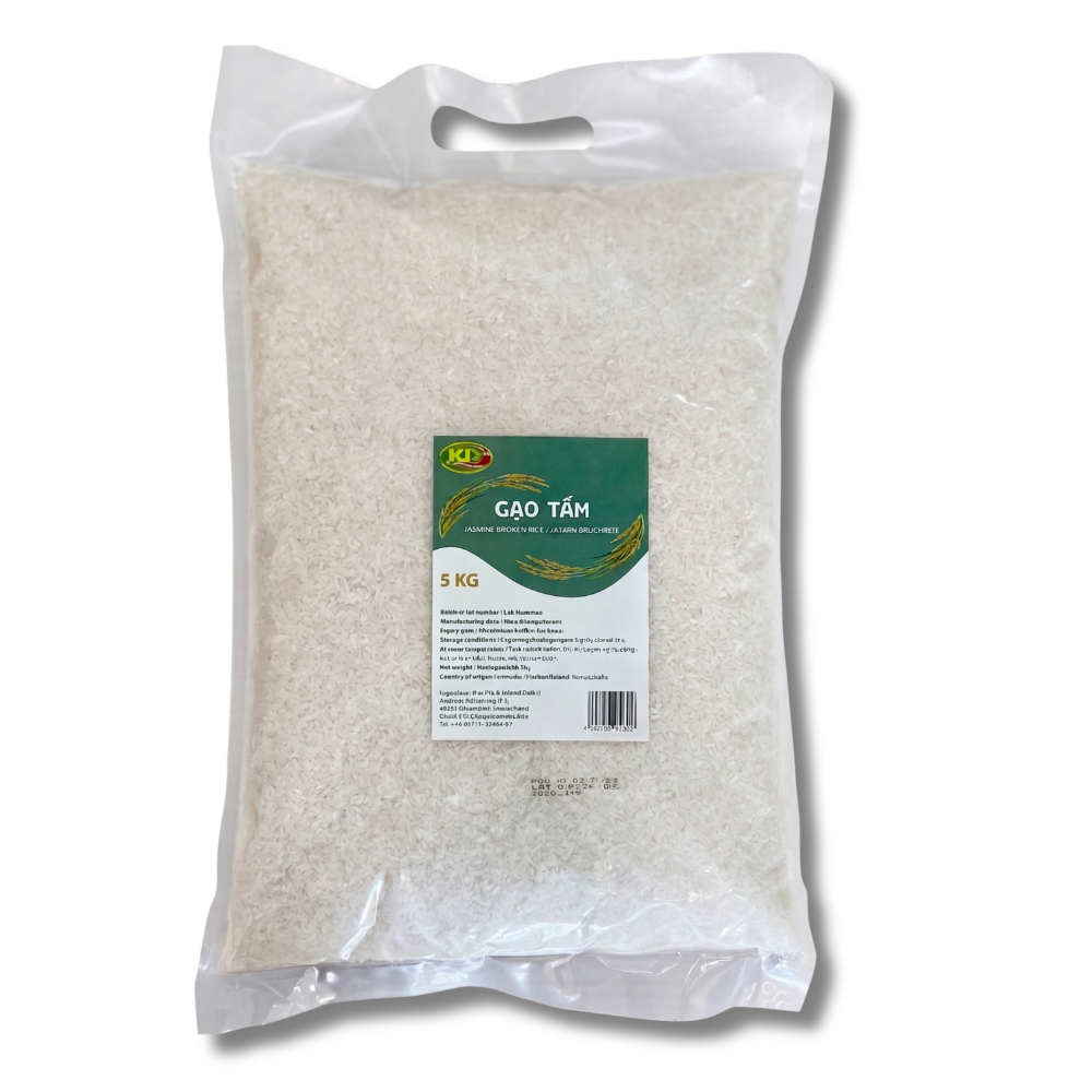 Kim Phi Asia Food – Broken Rice (Gạo Tấm) 5kg