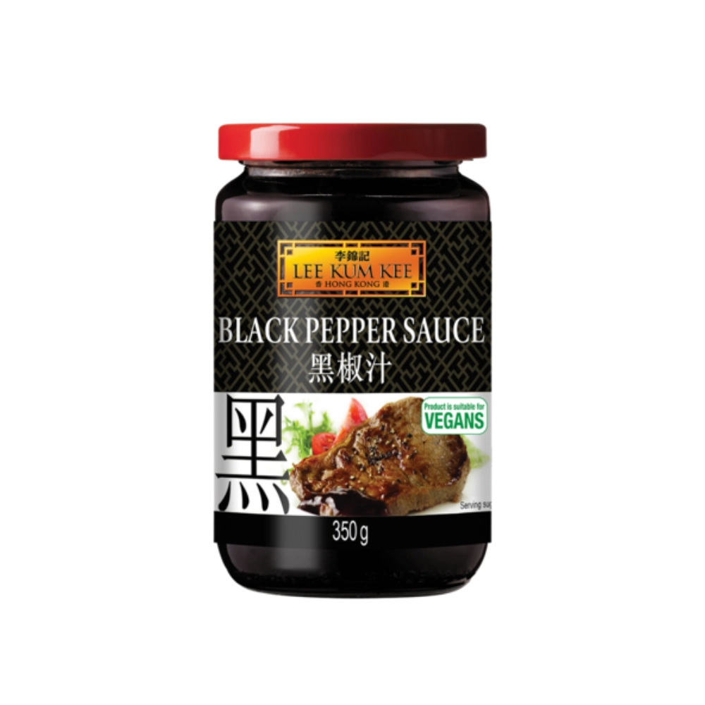 Lee Kum Kee – Schwarze-Pfeffer-Sauce (Nước Sốt Tiêu Đen) 350g
